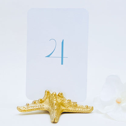 Dusty Blue Table Numbers - Gallery360 Designs