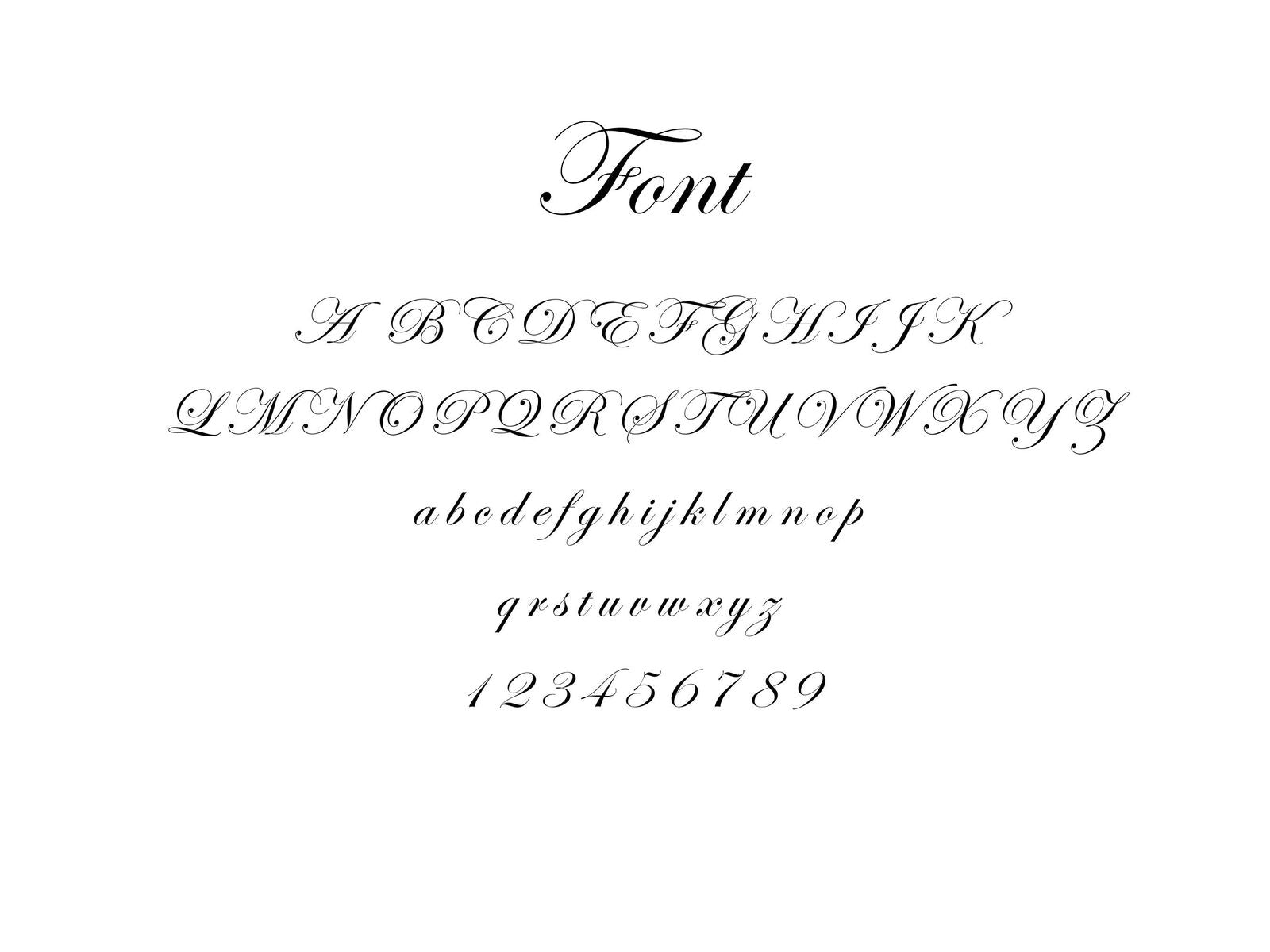 Personalized Wedding Place Cards - Gallery360 Designs