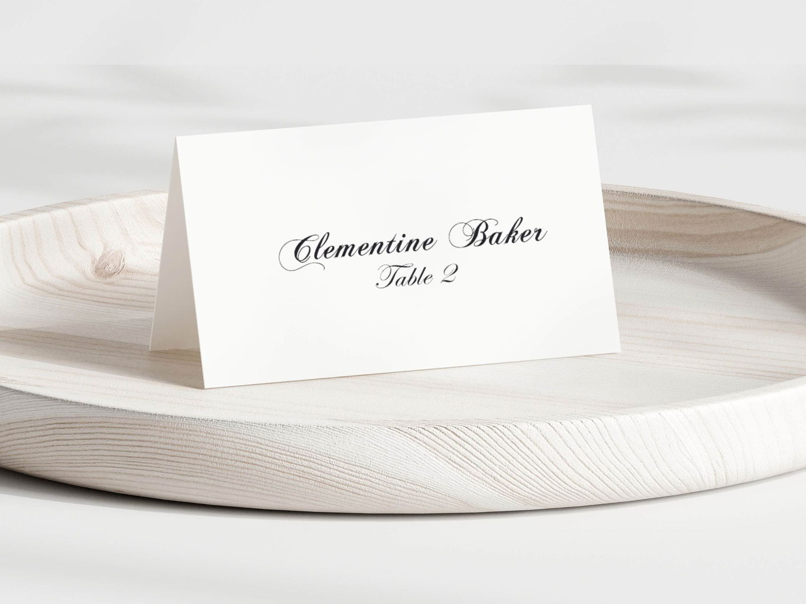 Personalized Wedding Place Cards - Gallery360 Designs