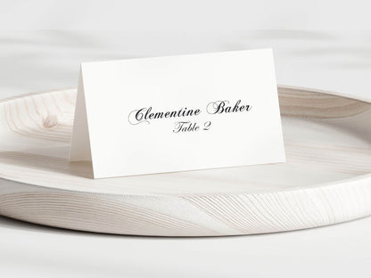 Personalized Wedding Place Cards - Gallery360 Designs
