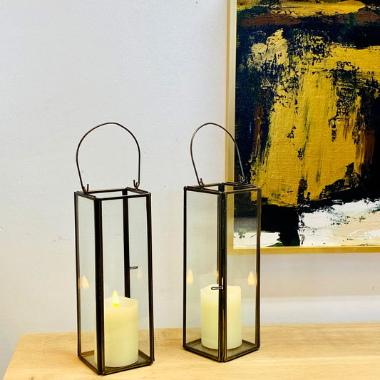 Rustic Antique Lantern, Set of 3 Gallery360 Designs
